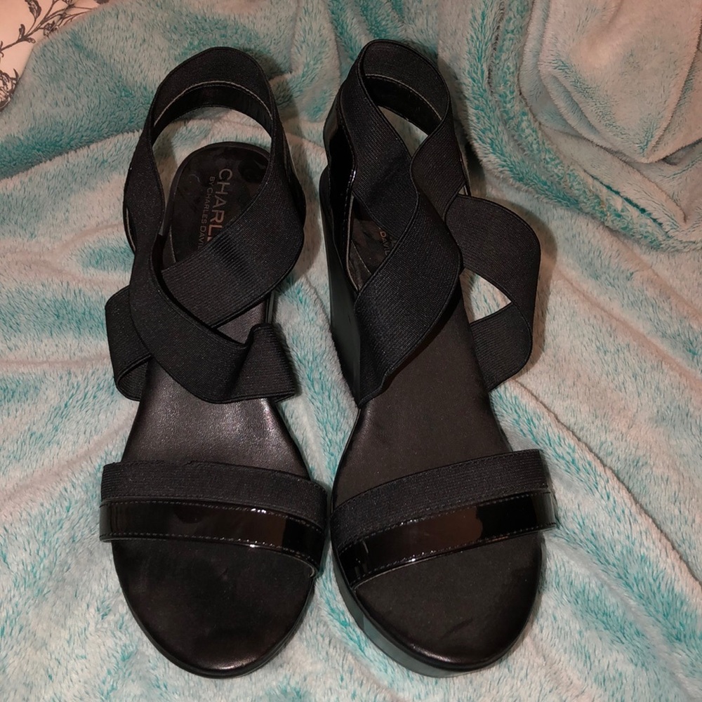 black heels